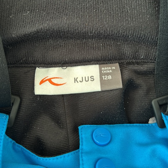 KJUS Vector boys snow bibs size 128 - Picture 2 of 13